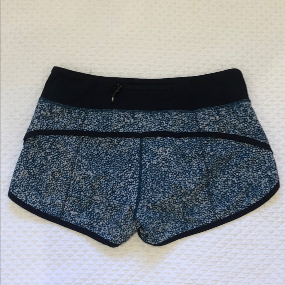 EUC Lululemon Speed Shorts 4/xs